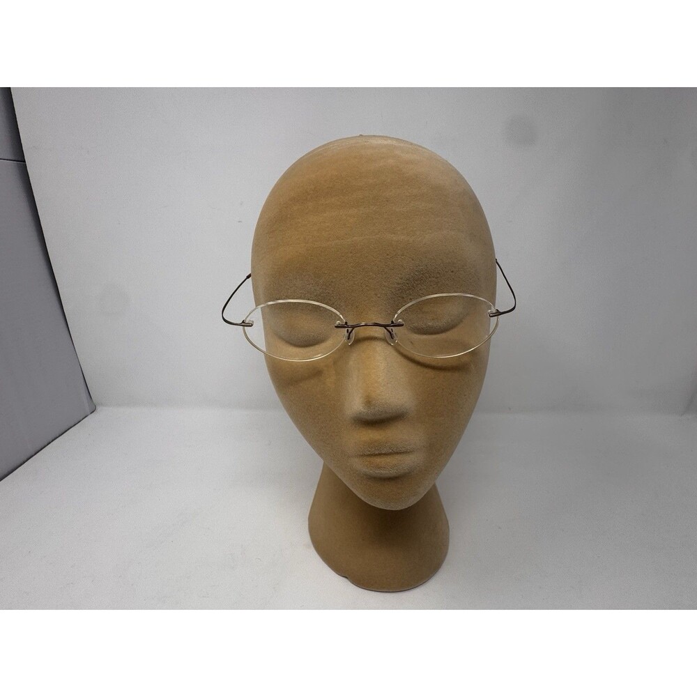 MARCHON AIRLOCK 2 720 52 Brown Rimless Titanium Eyeglasses Frames 150 Authentic